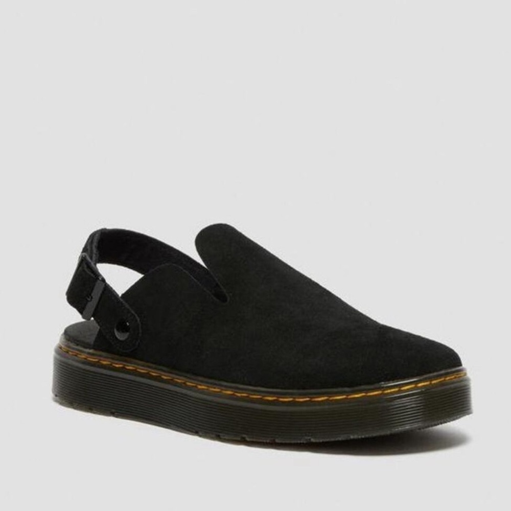 Dr Martens Convertible Slingback Suede Mule